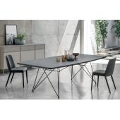 minimal design etkezoasztal asztal butor drotlab asztal etkezoasztal modern femlab nagymeretu antracit fa lap etkezo nappali.jpg